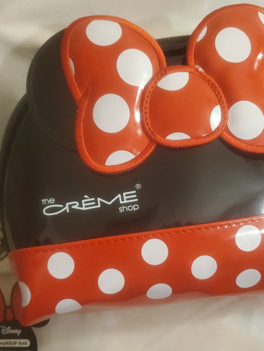 The Creme Shop Minnie Mouse Dome Cosmetic Bag Pouch NWT